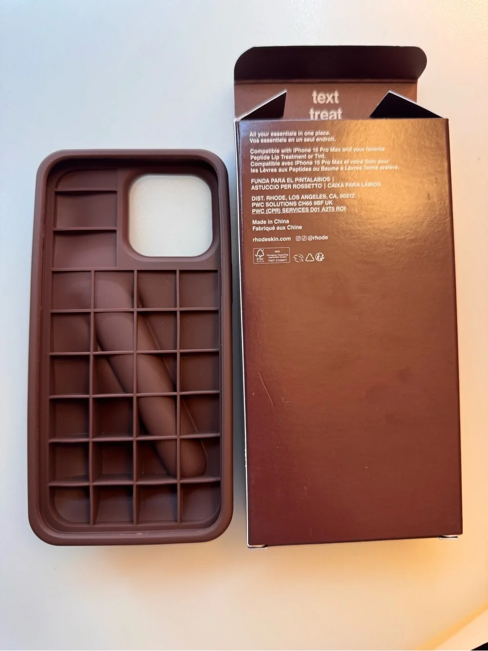rhode iPhone case Espresso Limited edition (iPhone 15 Pro Max)